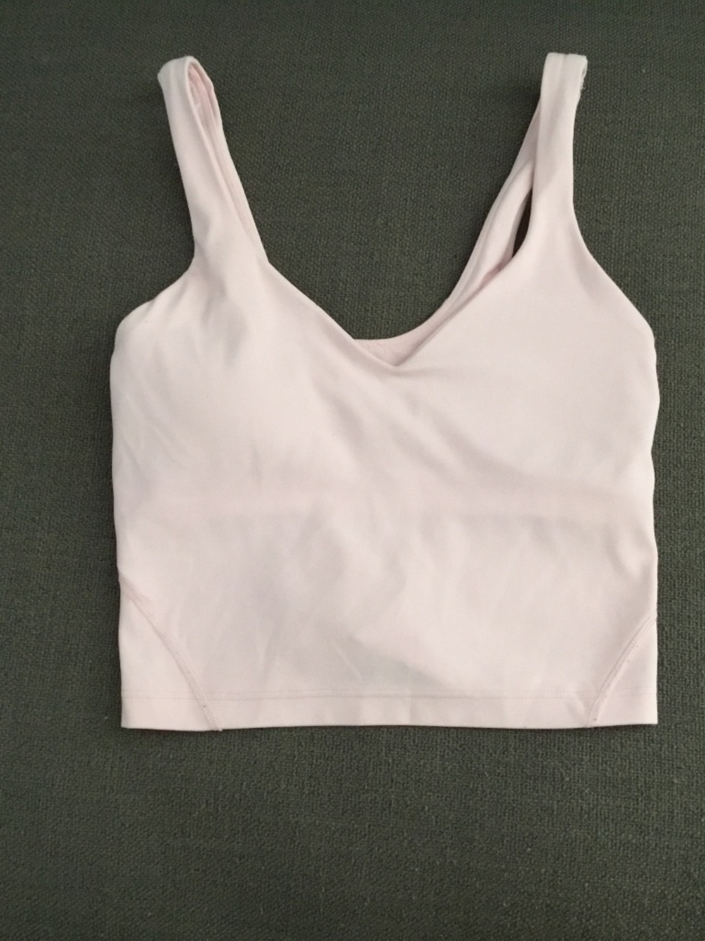 Lululemon Align tank top  size 0 pink
